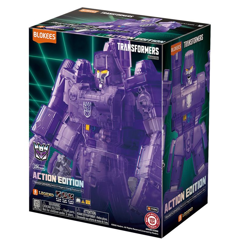 Transformers - Model Kit Action Edition Ae 02 G1 Megatron Energy Explosion - Blokees