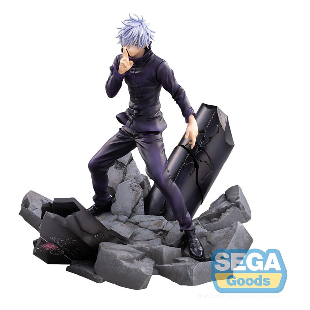 Jujutsu Kaisen - Statuette Luminasta PVC Figurizm Shibuya Incident Satoru Gojo Unlimited Void 21 cm - Sega