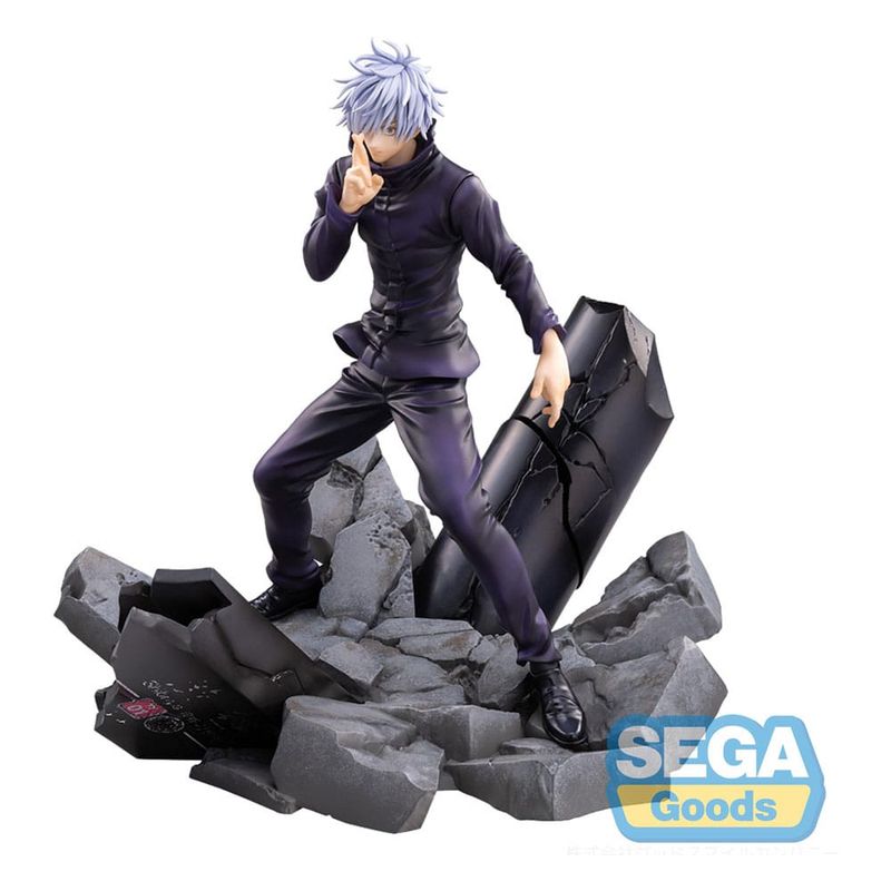 Jujutsu Kaisen - Statuette Luminasta PVC Figurizm Shibuya Incident Satoru Gojo Unlimited Void 21 cm - Sega