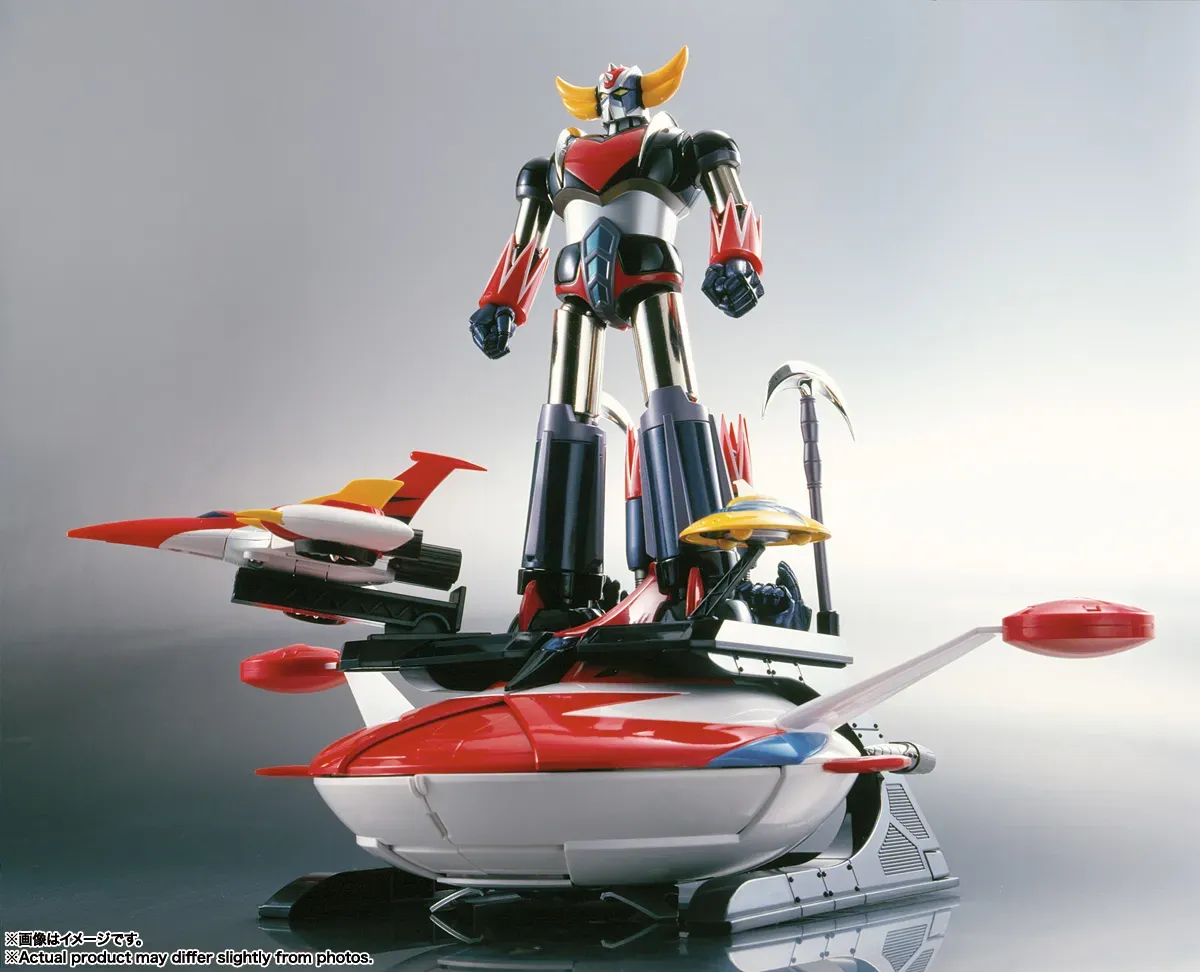 Bandai Soul Of Chogokin GX-04X – Marine & Drill Spazer Pour Goldorak / Grendizer – Neuf