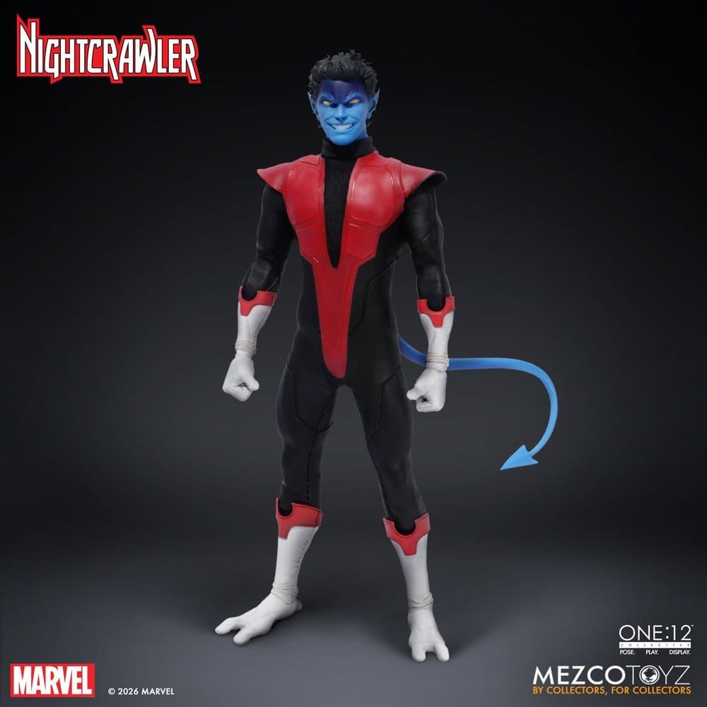 Marvel X-Men One:12 Collective - Figurine 1/12 Nightcrawler 16 cm - Mezco Toys