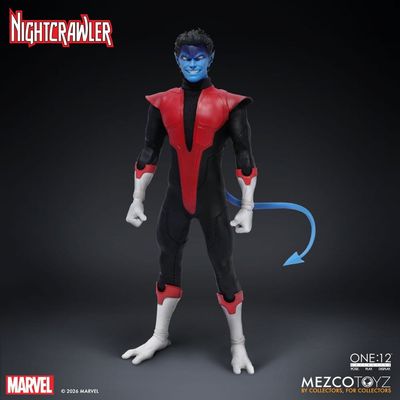 Marvel X-Men One:12 Collective - Figurine 1/12 Nightcrawler 16 cm - Mezco Toys