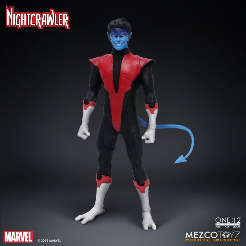 Marvel X-Men One:12 Collective - Figurine 1/12 Nightcrawler 16 cm - Mezco Toys