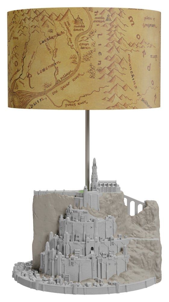 Le Seigneur des Anneaux - Lampe de table avec abat-jour Minas Tirith 34 cm - Grupo Erik
