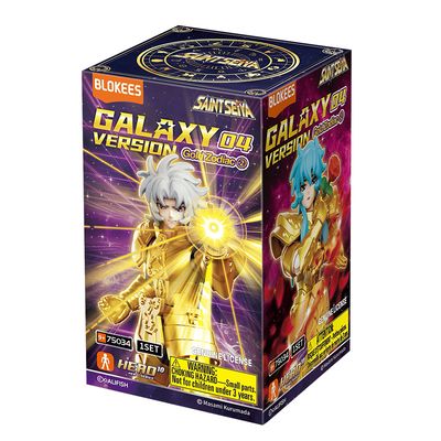 Saint Seiya - Assortiment 9 Boites Mystères Galaxy Version 04 - Blokees