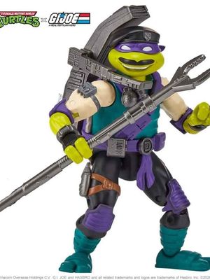 Tortues Ninja x G.I. Joe Crossover Classics - Figurine Donatello x Dial-Tone 12 cm - Playmates