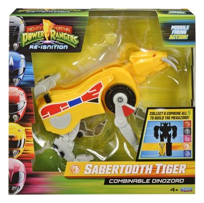Power Rangers Combinable Dinozord - Figurine Sabertooth Tiger 20 cm - Playmates
