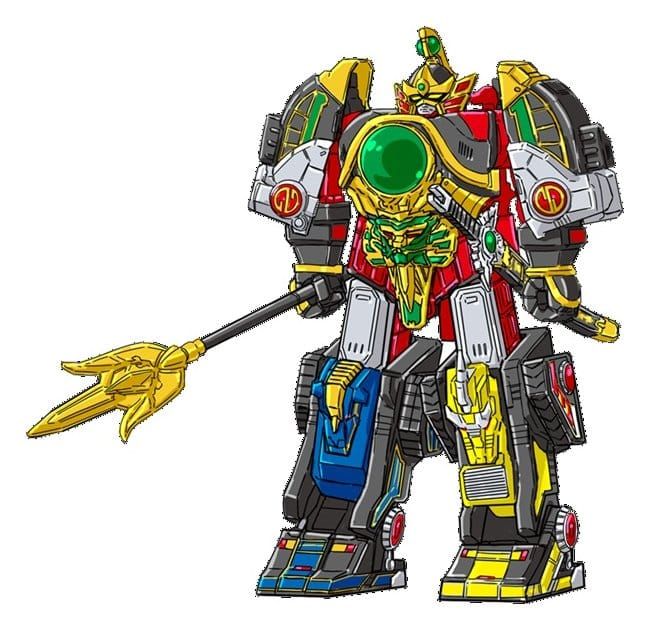 Power Rangers Thunder Megazord with Mega Power Sword - Figurine 28 cm - Playmates