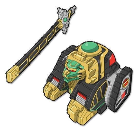 Power Rangers Thunderzord - Figurine Lion - Playmates