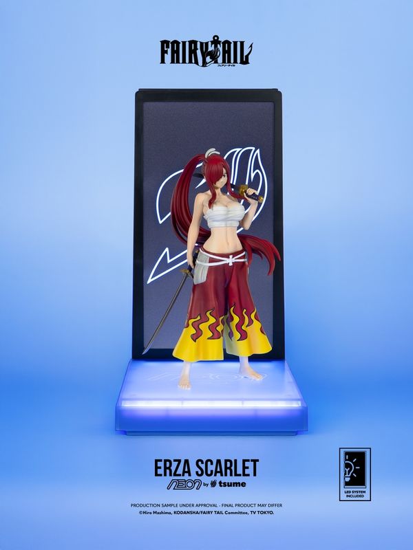 Fairy Tail - Figurine NEON by Tsume Erza Scarlet - Tsume