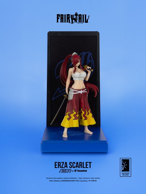 Fairy Tail - Figurine NEON by Tsume Erza Scarlet - Tsume
