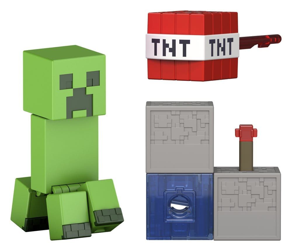 Minecraft - Figurine Creeper 8 cm - Mattel