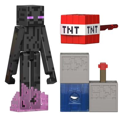 Minecraft - Figurine Enderman 8 cm - Mattel