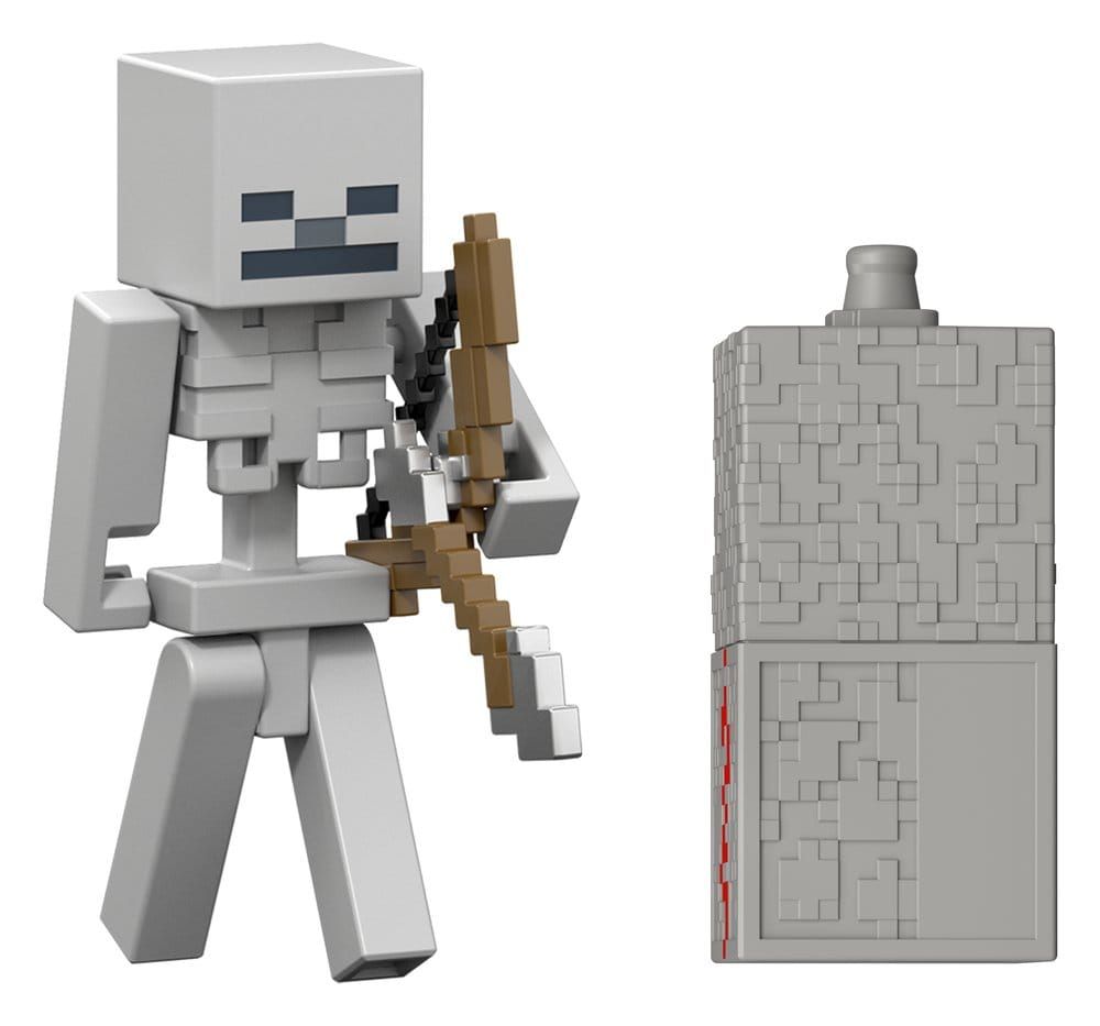 Minecraft - Figurine Squelette 8 cm - Mattel
