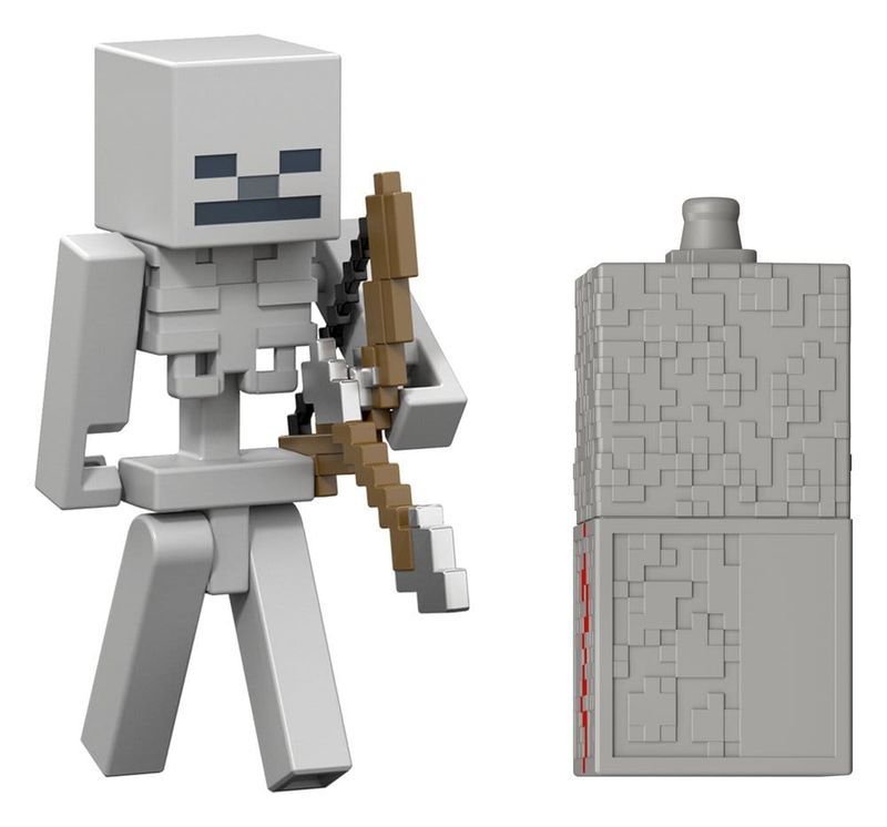 Minecraft - Figurine Squelette 8 cm - Mattel Minecraft - Figurine Squelette 8 cm - Mattel