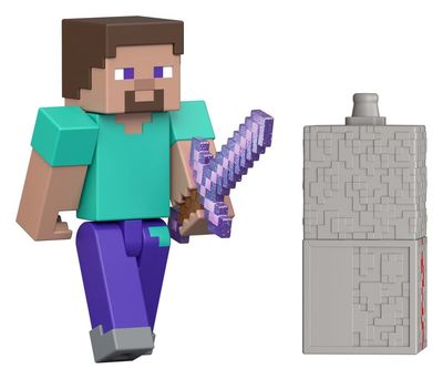 Minecraft - Figurine Steve 8 cm - Mattel