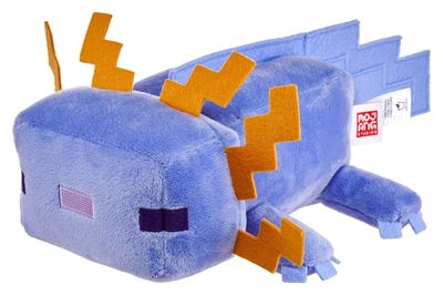 Minecraft - Peluche Axolotl Bleu 20 cm - Mattel