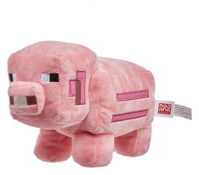 Minecraft - Peluche Cochon 20 cm - Mattel