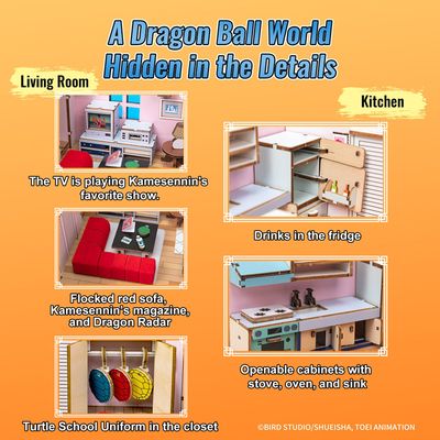 Dragon Ball - Wooden Kit Kame House - Puremind
