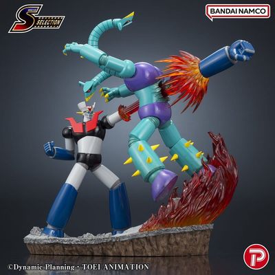 Mazinger - Diorama Scene Selection 03 Mazinger Z Rocket Punch! 19 cm - Plex