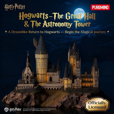 Harry Potter - Wooden Scene Hogwarts The Astronomy Tower - Puremind