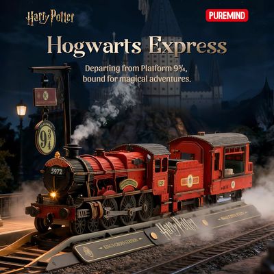 Harry Potter - Wooden Magic Collectibles Hogwarts Express - Puremind