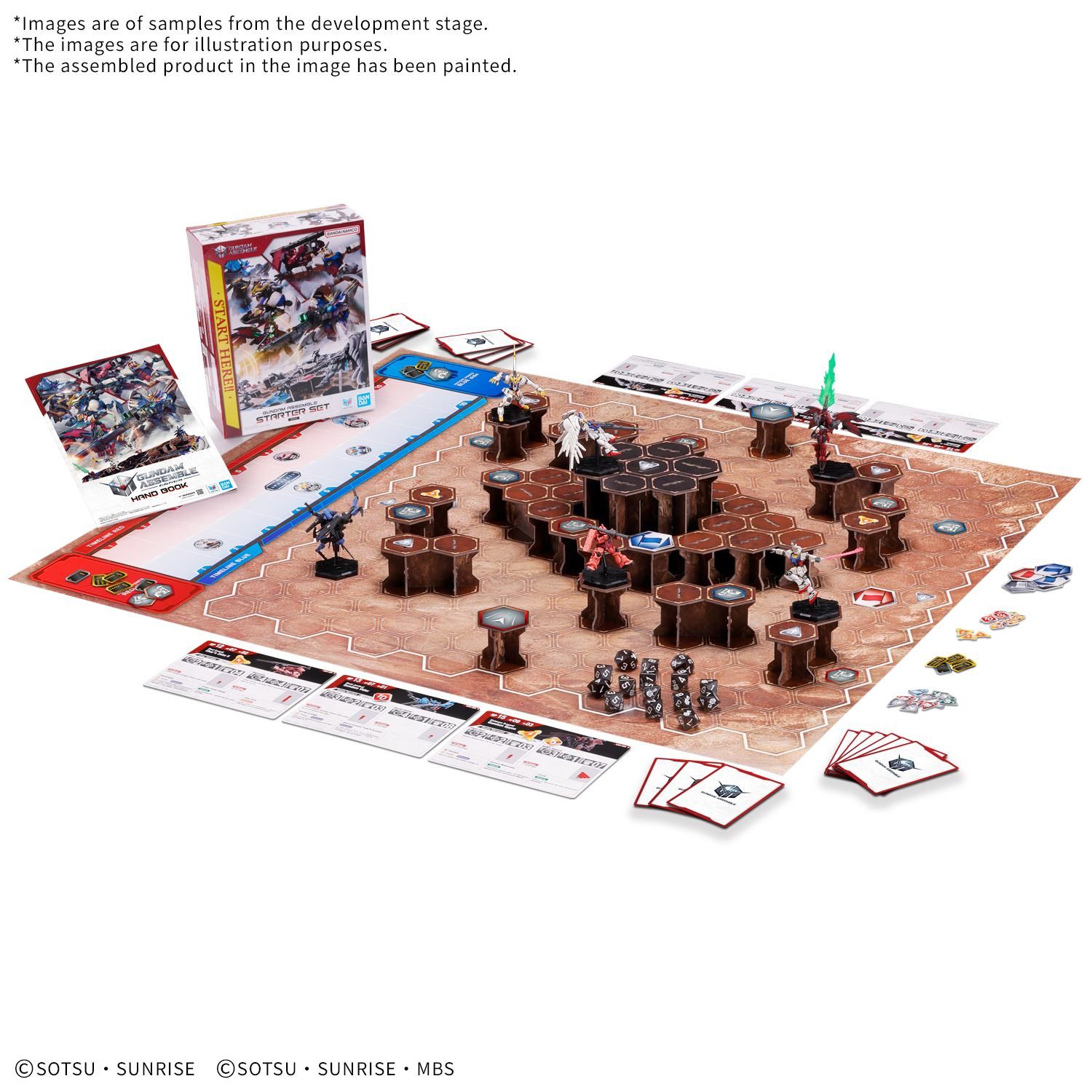 Gundam Assemble - Starter Set 01 - Bandai Tabletop Games 
