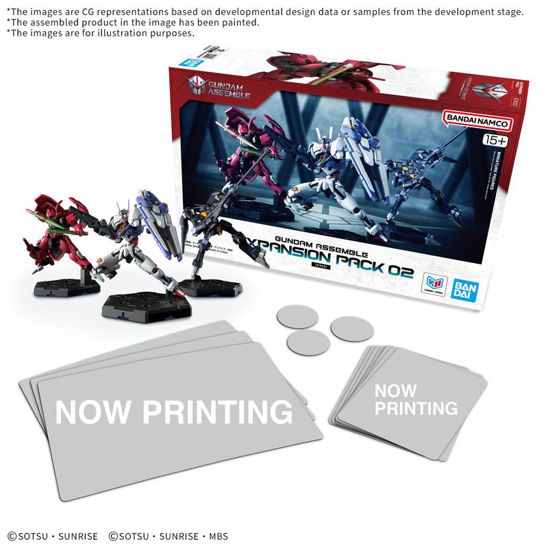 Gundam Assemble - Expansion Pack 02 - Bandai Tabletop Games Gundam Assemble - Expansion Pack 02 - Bandai Tabletop Games