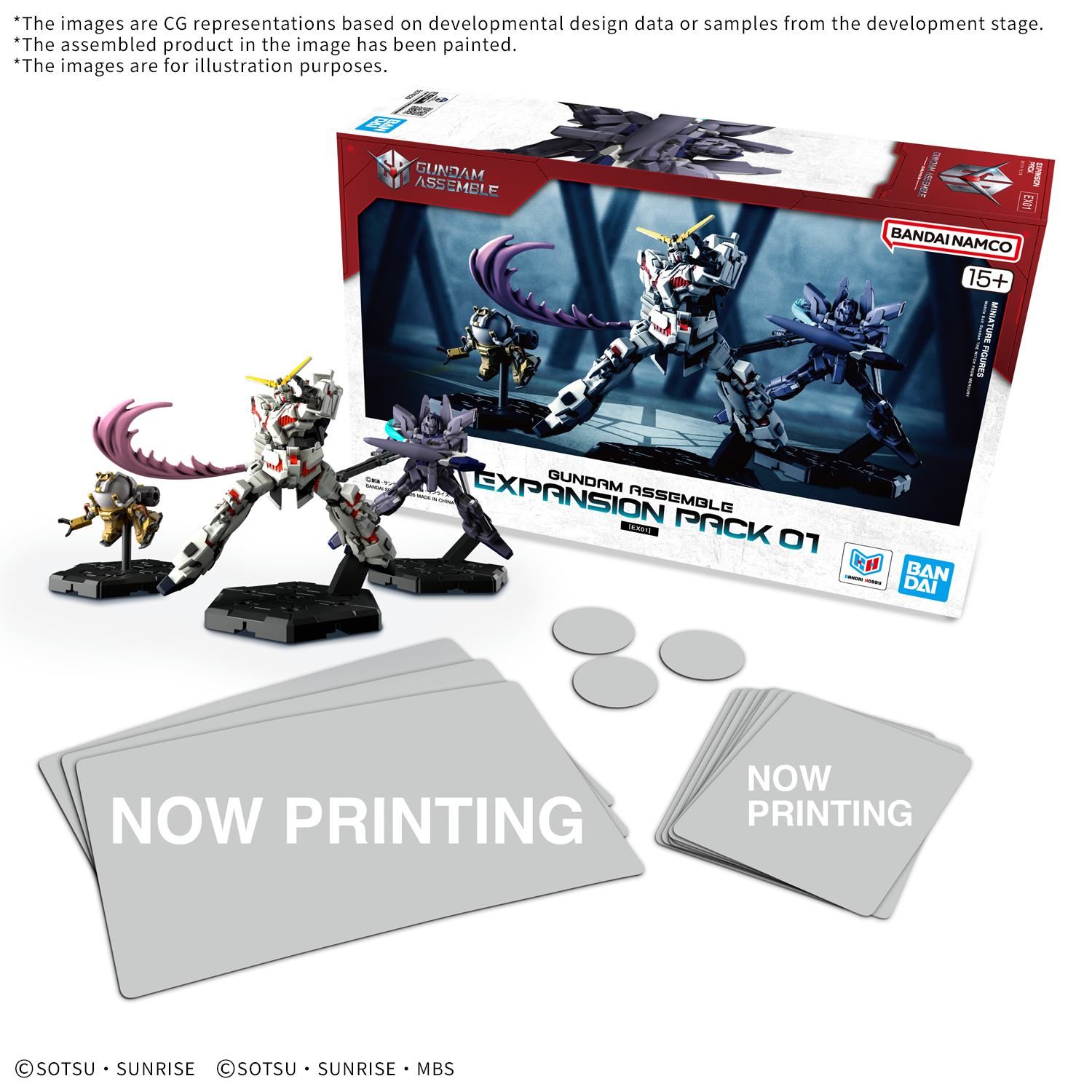 Gundam Assemble - Expansion Pack 01 - Bandai Tabletop Games