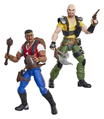 G.I. Joe Classified Series - Pack 2 figurines #193 David "Red Dog" Taputapu & Varujan "Taurus" Ayvazyan 15 cm - Hasbro