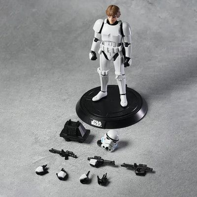 Star Wars - Model Kit Champion Class Luke Skywalker Stormtrooper Disguise Version - Blokees