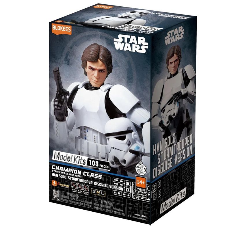 Star Wars - Model Kit Champion Class Han Solo Stormtrooper Disguise Version - Blokees