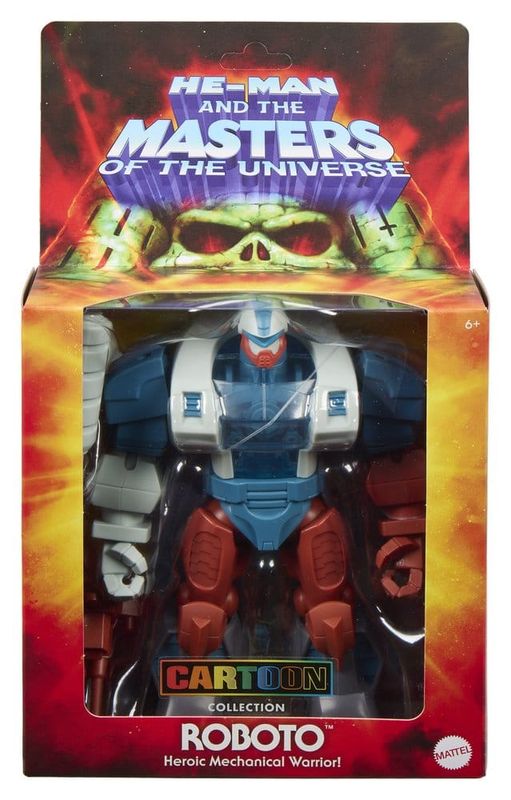 Masters of the Universe Origins Deluxe - Figurine Cartoon Collection: Roboto 14 cm - Mattel