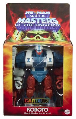 Masters of the Universe Origins Deluxe - Figurine Cartoon Collection: Roboto 14 cm - Mattel