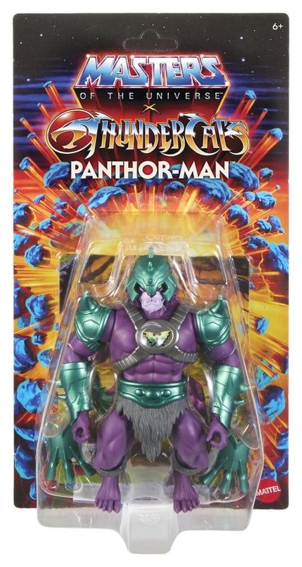 Masters of the Universe x ThunderCats - Figurine Panthor Man 14 cm - Mattel