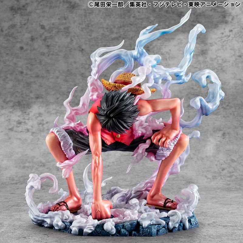 One Piece - Statuette PVC P.O.P. Monkey D. Luffy Gear 2 Limited Edition 19 cm - Megahouse