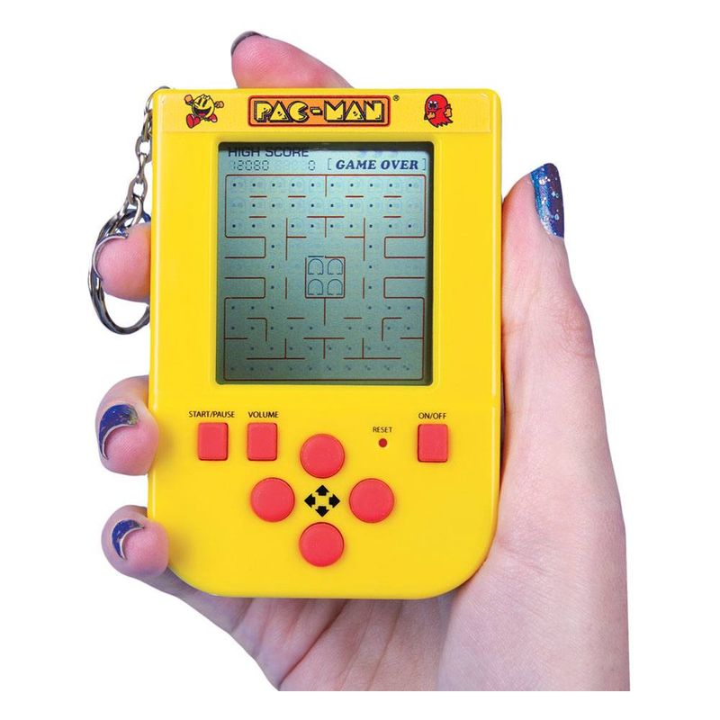 Pac-Man - Console de jeu portable avec porte-clés Mini Retro - Fizz Creations