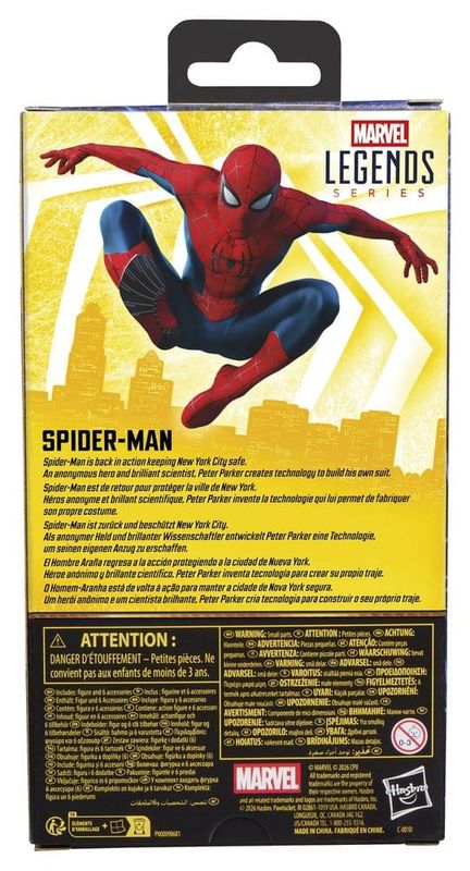 Spider-Man: Brand New Day Marvel Legends - Figurine Spider-Man 15 cm - Hasbro