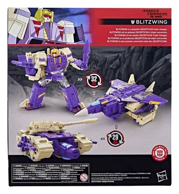 Les Transformers : le film Studio Series Leader Class - Figurine Blitzwing 18 cm - Hasbro