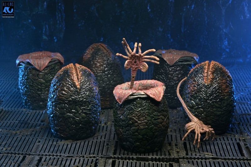 Aliens - Pack de 6 accessoires Carton of Alien Eggs (40th Anniversary) - NECA