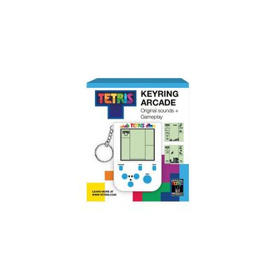 Tetris console de jeu portable avec porte-clés Mini Retro - Fizz Creations