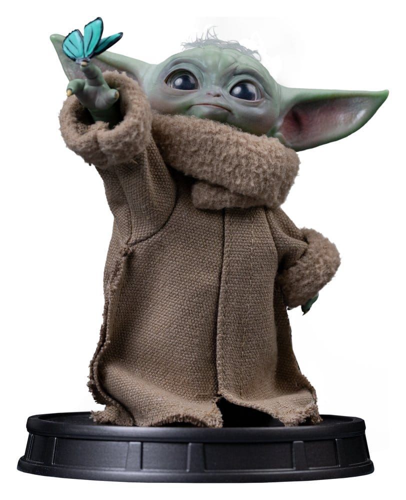 The Mandalorian &amp; Grogu - Grogu Collection - Statuette Grogu Butterfly Wonder - Iron Studios