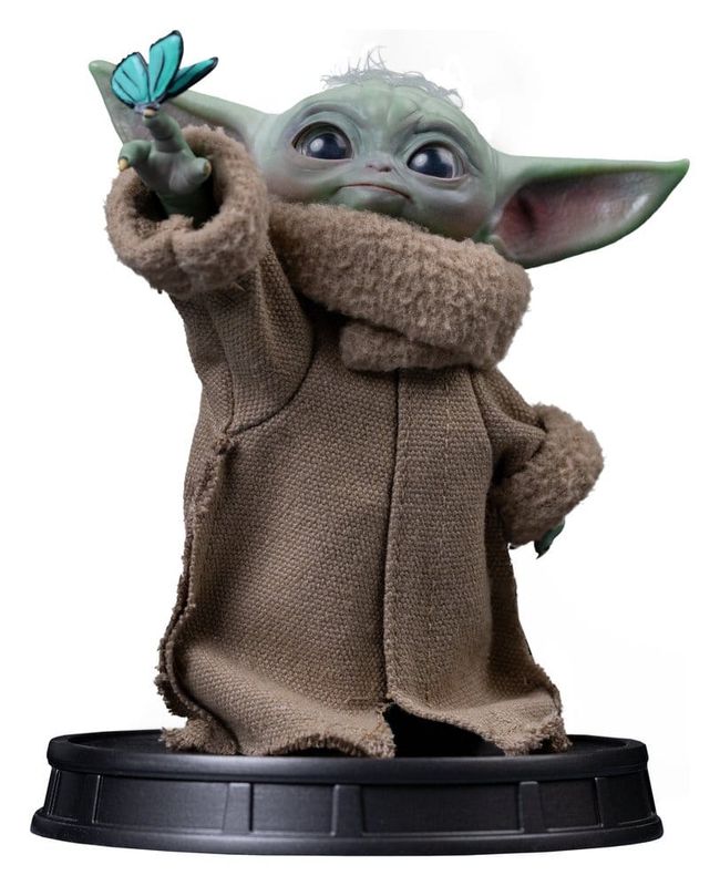 The Mandalorian &amp; Grogu - Grogu Collection - Statuette Grogu Butterfly Wonder - Iron Studios
