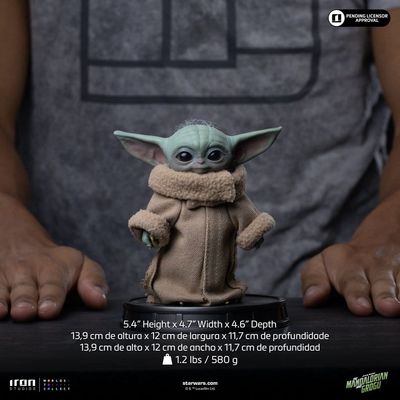 The Mandalorian &amp; Grogu - Grogu Collection - Statuette Grogu Always Curious - Iron Studios