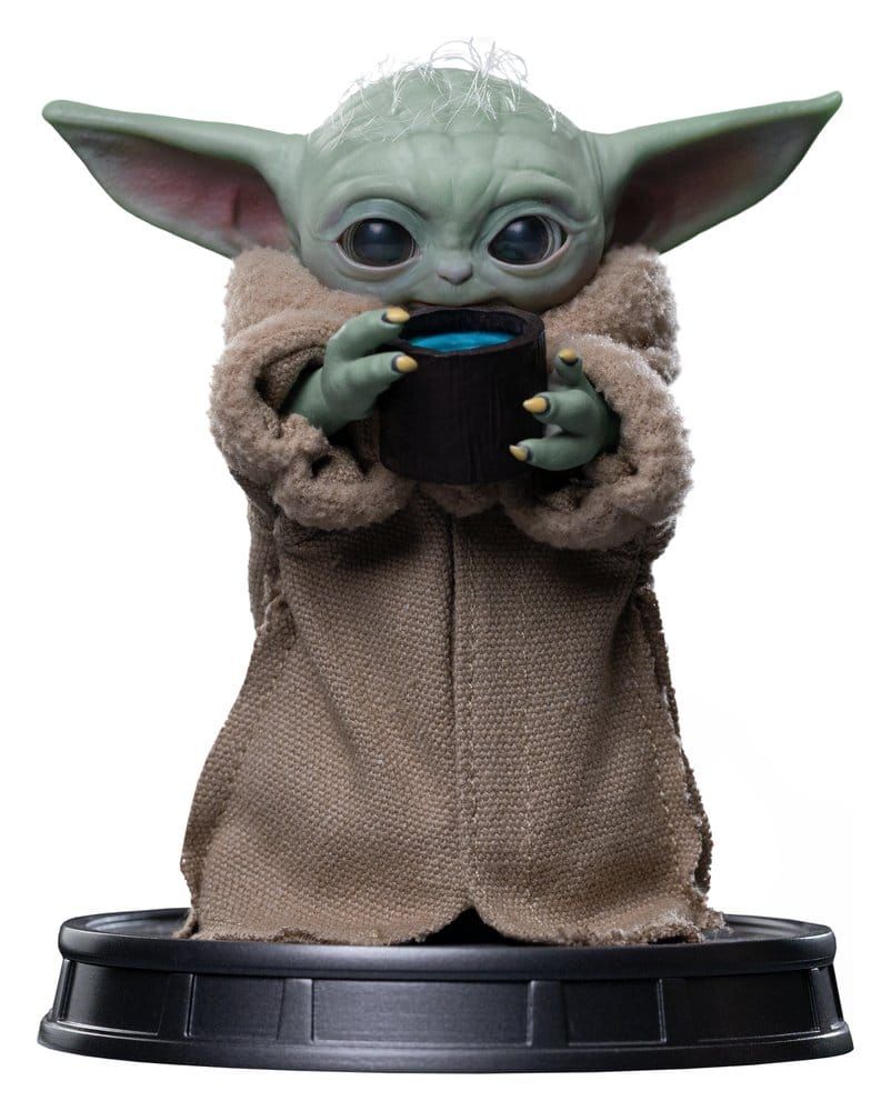 The Mandalorian &amp; Grogu - Grogu Collection - Statuette Grogu Always Hungry - Iron Studios