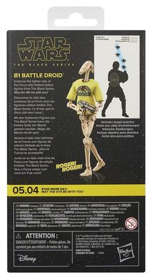 Star Wars Black Series - Figurine B1 Battle Droid May the 4th Be With You 15 cm - Hasbro