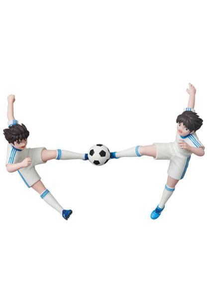Captain Tsubasa Series 2 mini - Figurines UDF Ohzora Tsubasa and Misaki Taro (Twin shoot) 13 cm - Medicom