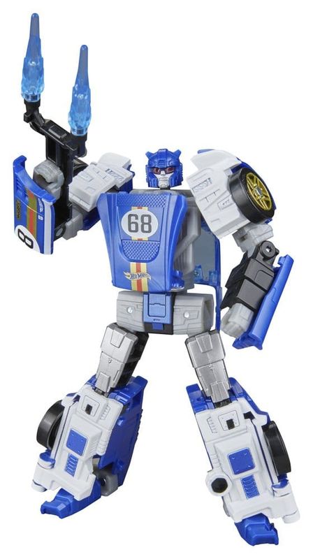 Transformers x Hot Wheels - Deluxe Class - Figurine El Segundo Coupe 13 cm - Hasbro