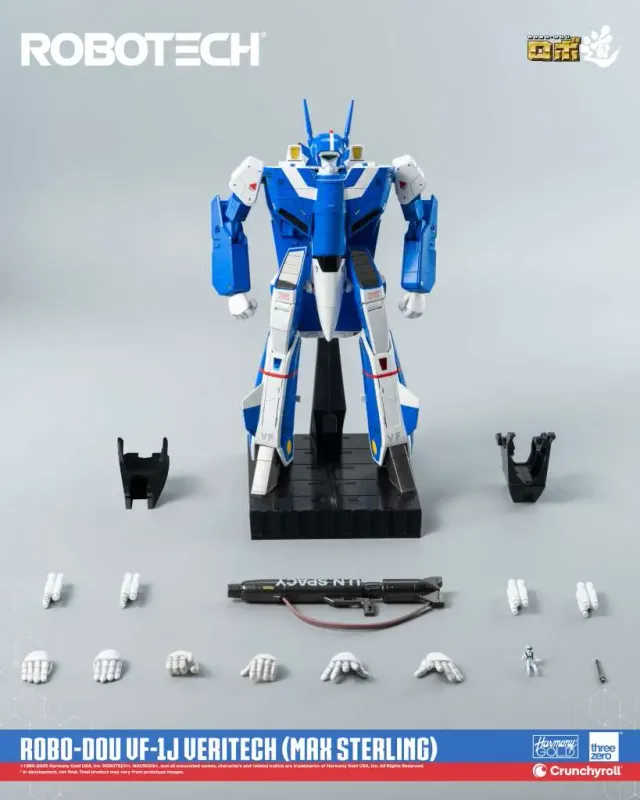 Robotech - Figurine ROBO-DOU VF-1J Veritech (Max Sterling) 20 cm - ThreeZero