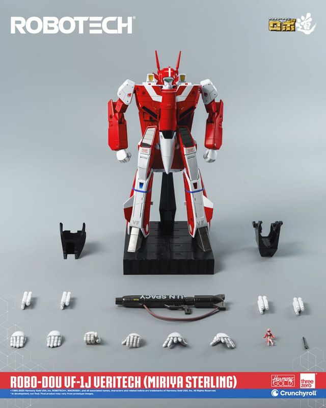 Robotech - Figurine ROBO-DOU VF-1J Veritech (Miriya Sterling) 20 cm - ThreeZero